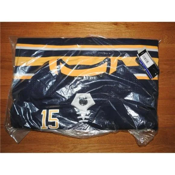 New Mens Adidas NHL Buffalo Sabres #15 Hockey Jersey - Picture 3 of 4